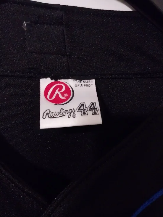 Rawlings Ny Mets Black Alternate 2000 World Series Patch Authentic Size 44 - Picture 6 of 9